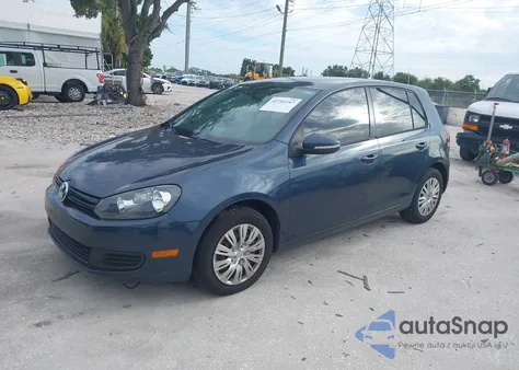 2013 Volkswagen Golf 2.5L 4-Door из США, поврежденный, VIN WVWDB7AJ4DW131026